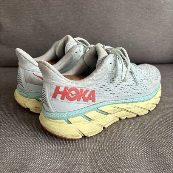 Hoka One One Womens Clifton 7 1110509 MMHC Blue Running Shoes Sneakers US Size 7 - Picture 7 of 16